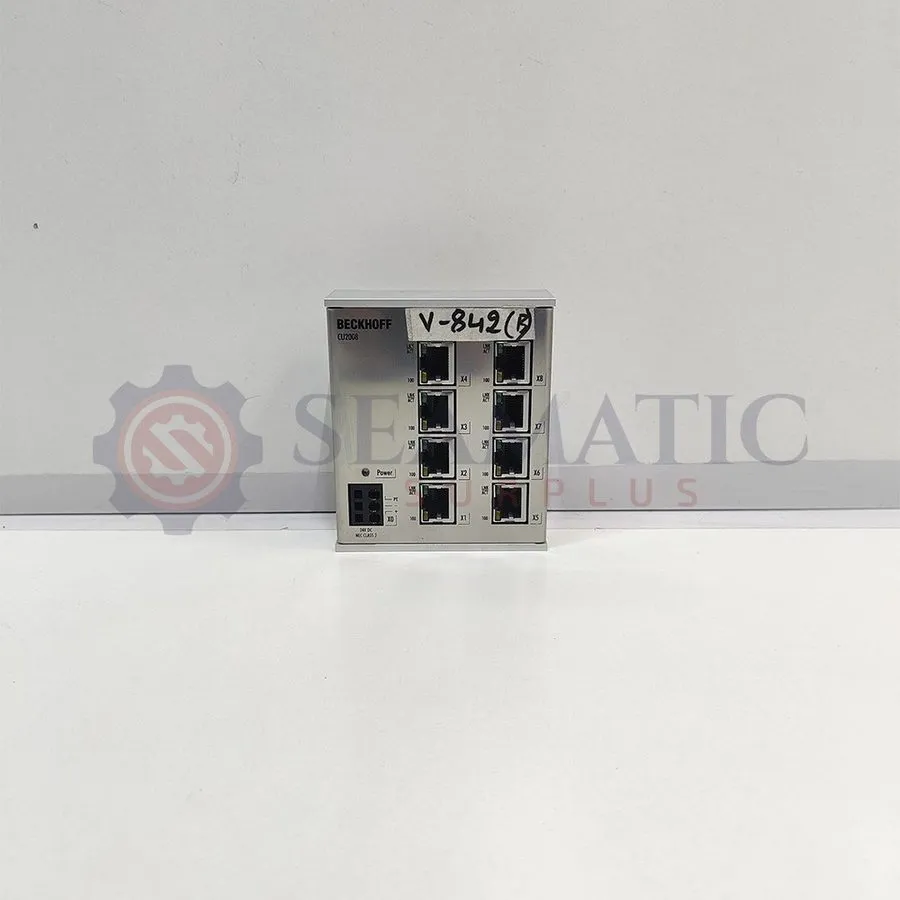 Коммутатор BECKHOFF CU2008 8-Port Ethernet Switch 24VDC