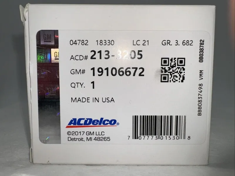 Датчик AC Delco 213-3205 MAP Sensor — фото лота 1