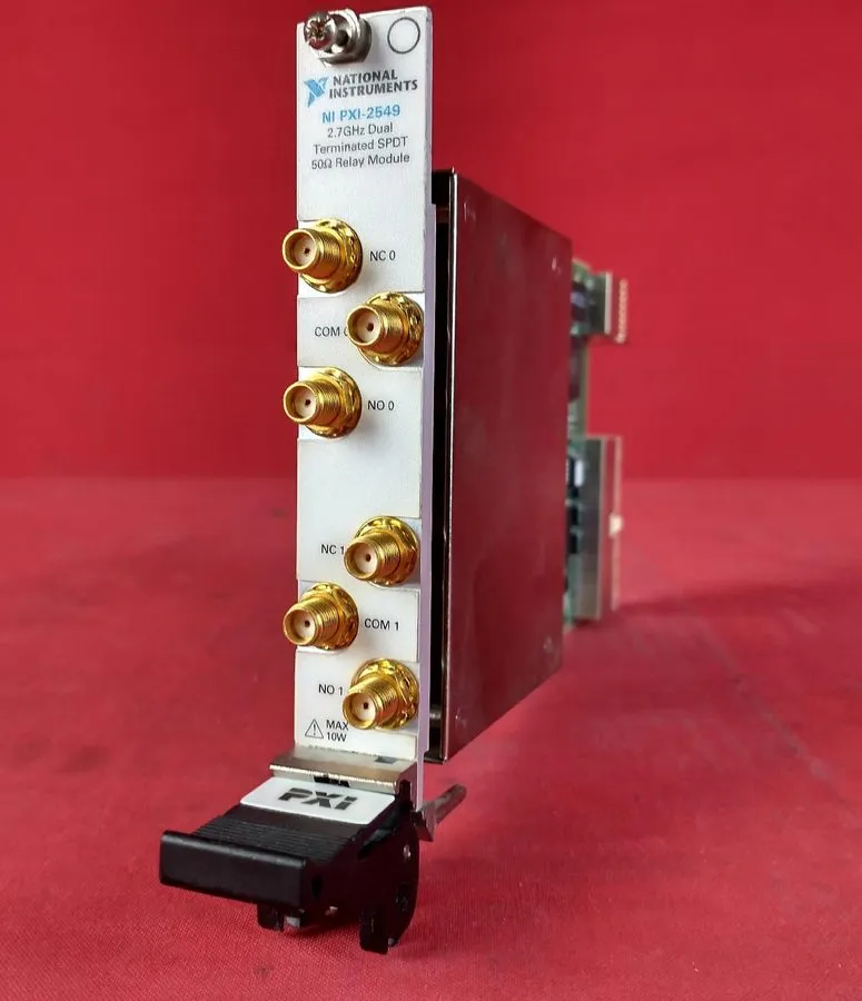 Модуль NI PXI-2549 Dual Terminated SPDT Relay Module