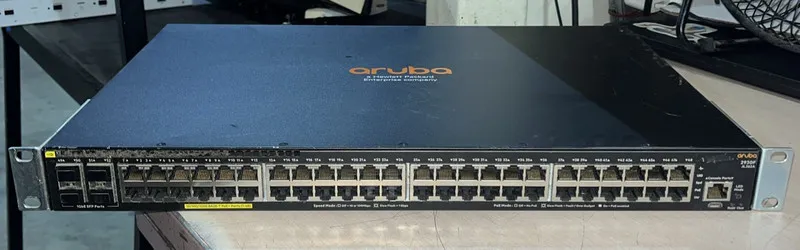 Коммутатор HPE ARUBA 2930F JL262A 48-PORT POE+ GIGABIT NETWORK SWITCH