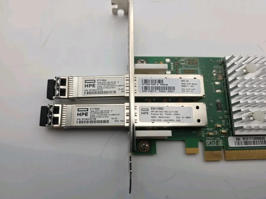 Контроллер HP 853011-001 P9D94A SN1100Q QLE2692 16GB Dual Port FC HBA