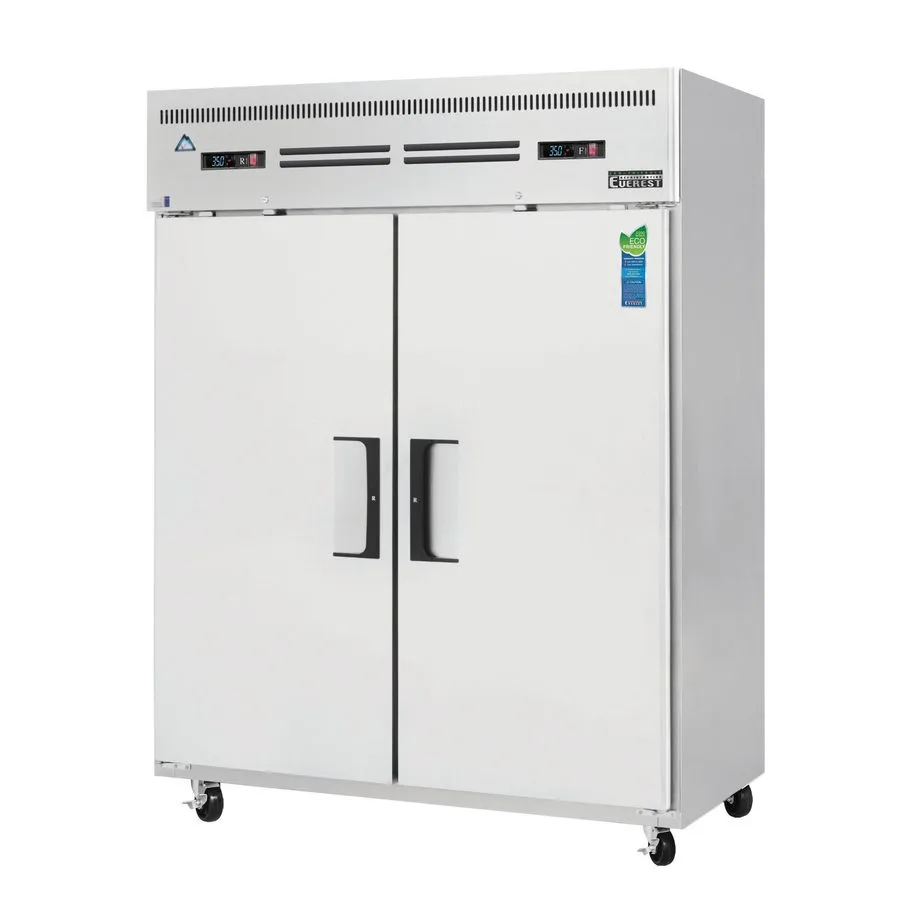Морозильный шкаф Everest ESWRF2 59" 2-Section Reach-In Refrigerator Freezer Comb — фото лота 1