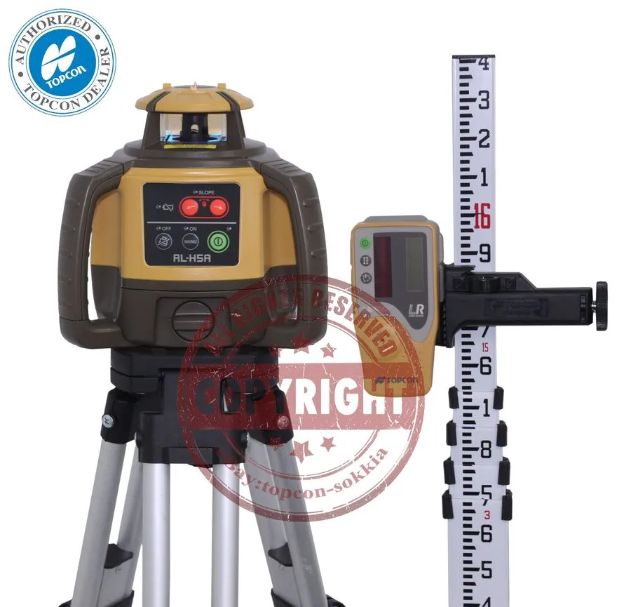 Нивелир Topcon RL-H5A Self-Leveling Rotary Laser Level with LS-80X Receiver