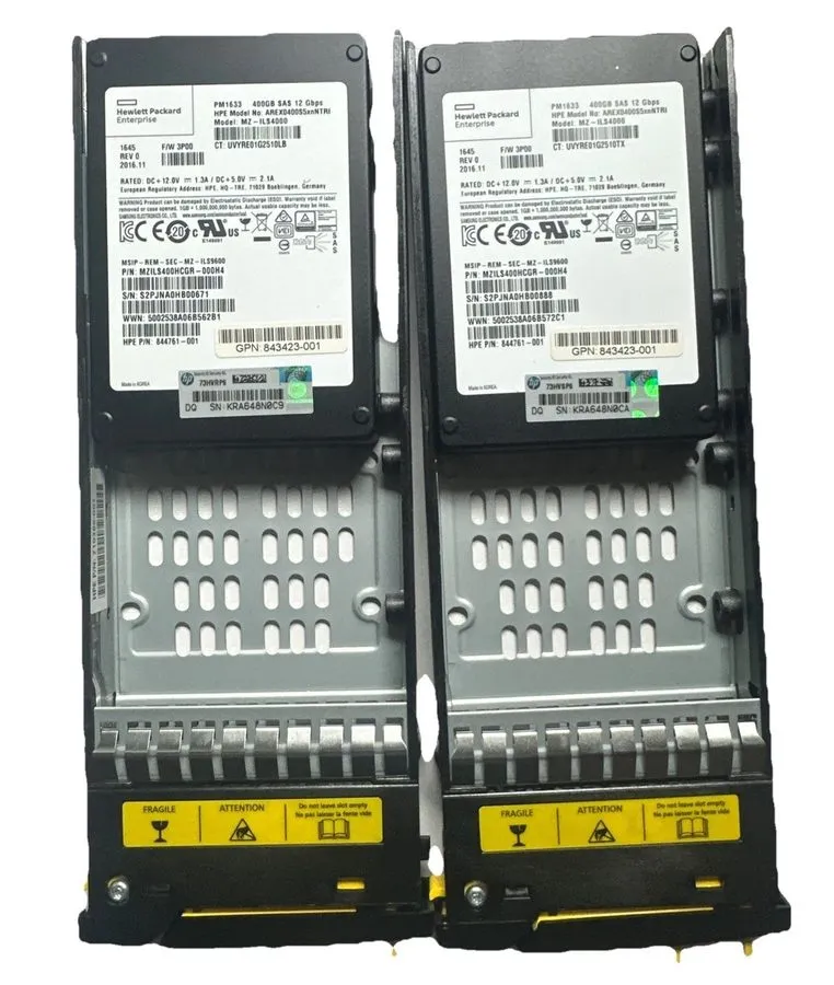SSD-накопитель HPE SAMSUNG PM1633 920GB 2.5" SAS SSD 12Gbps/512b/s/ /Great Healt