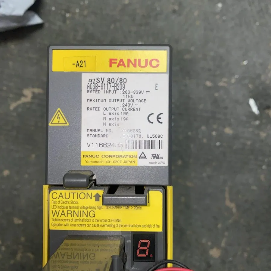 Сервоусилитель Fanuc Servo Drive A06B-6117-H209