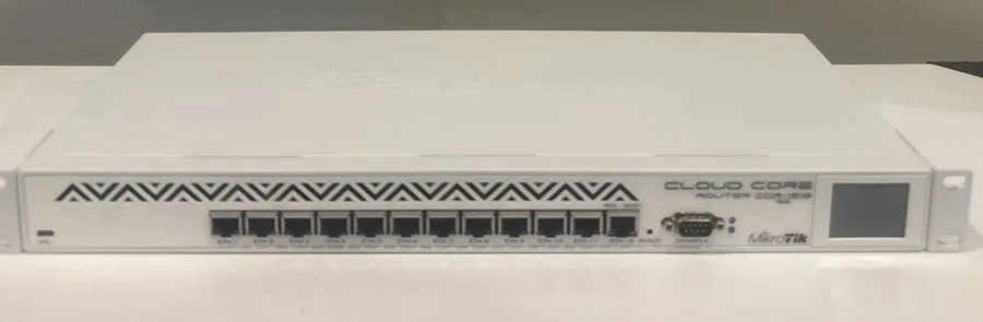 Маршрутизатор MIKROTIK CCR1016-12G 12-PORT GIGABIT CLOUD CORE ROUTER — фото лота 1