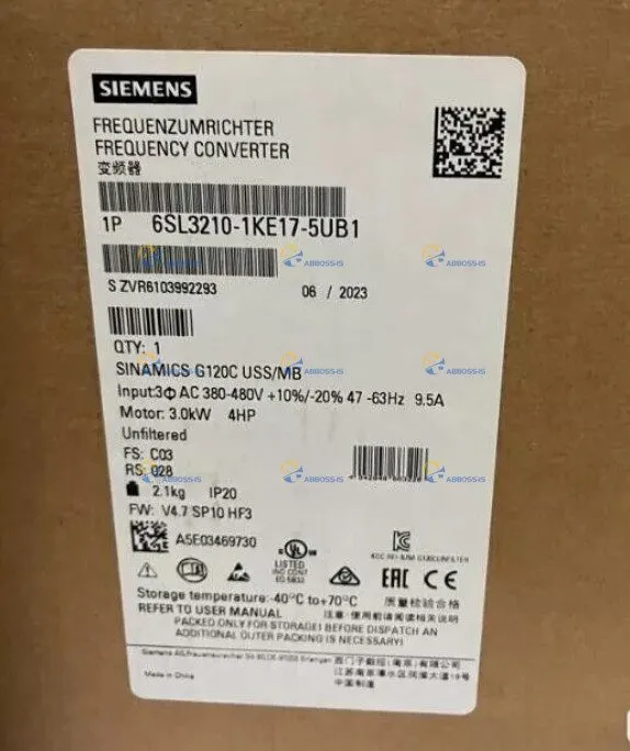 Привод 6SL3210-1KE17-5UB1 Siemens SINAMICS G120C