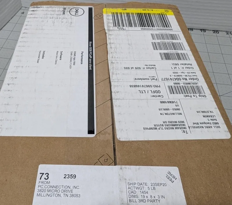Тонкий клиент Dell WYSE Zero Thin Client PxN P25 TERA2 512R RJ45 US 909569-01L