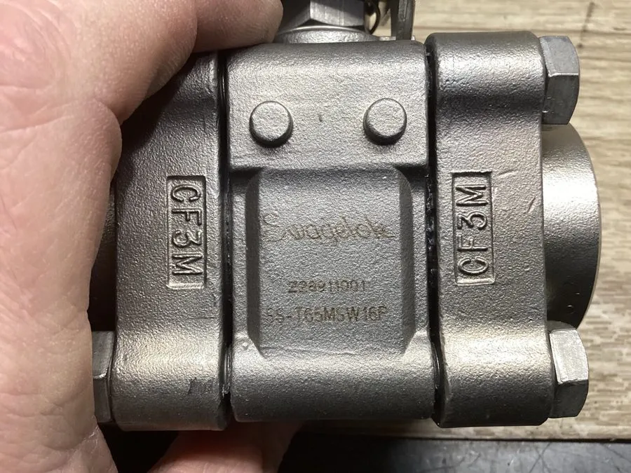 Клапан Swagelok SS-T65MSW16P SS Ball Valve L53778001 CF3M