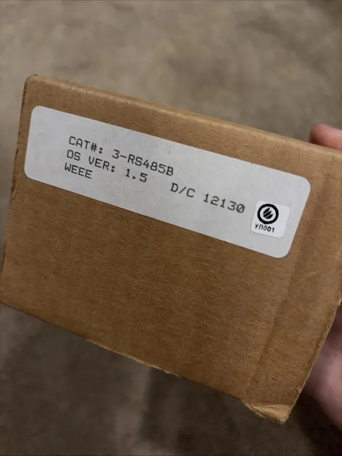Оборудование пожарной сигнализации Edwards 3-RS485B NETWORK COMMUNICATIONS CARD  — фото лота 1