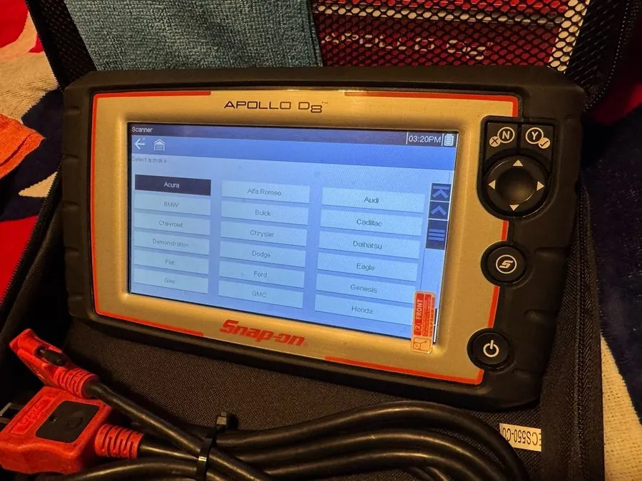 Диагностический сканер Snap-On Solus Edge EESC320 Diagnostic Scanner Code er Sof — фото лота 2