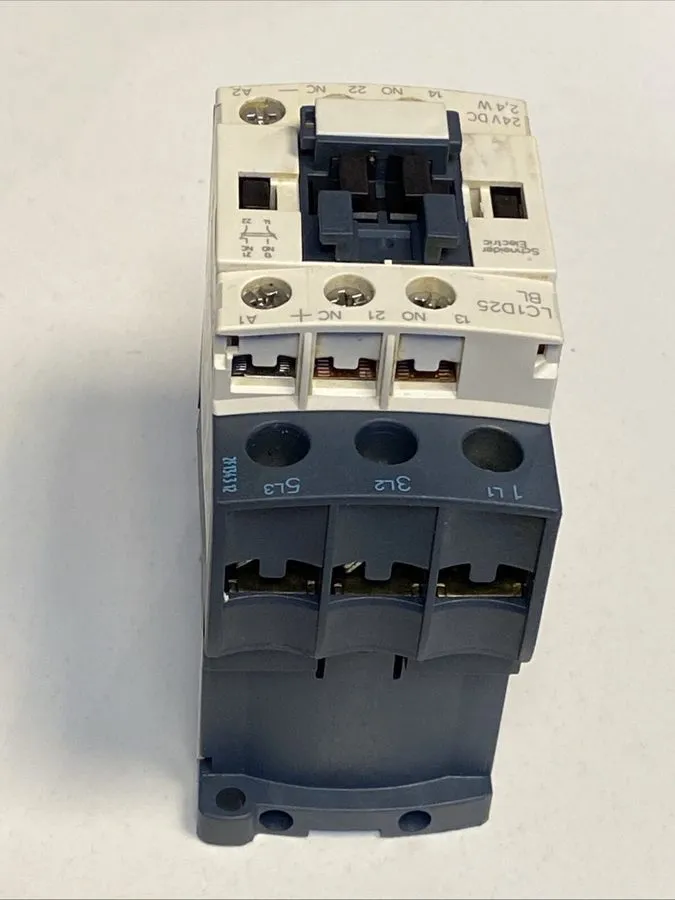 Контактор SCHNEIDER ELECTRIC LC1D25 Tesys Contactor 40A 690V 600V AC IEC/EN 6094 — фото лота 2