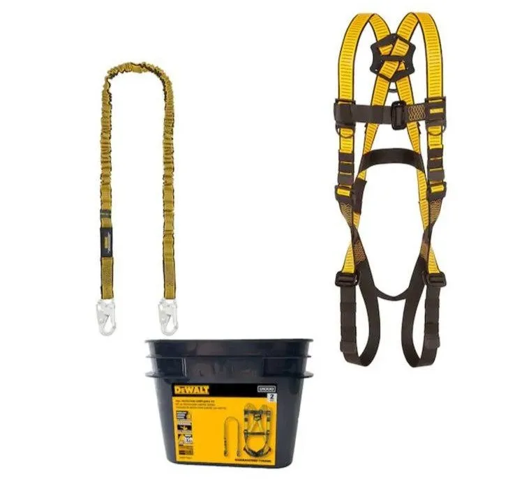 Жгут проводов DEWALT Fall Protection Compliance Kit DXFP110001 Safety Harness — фото лота 2