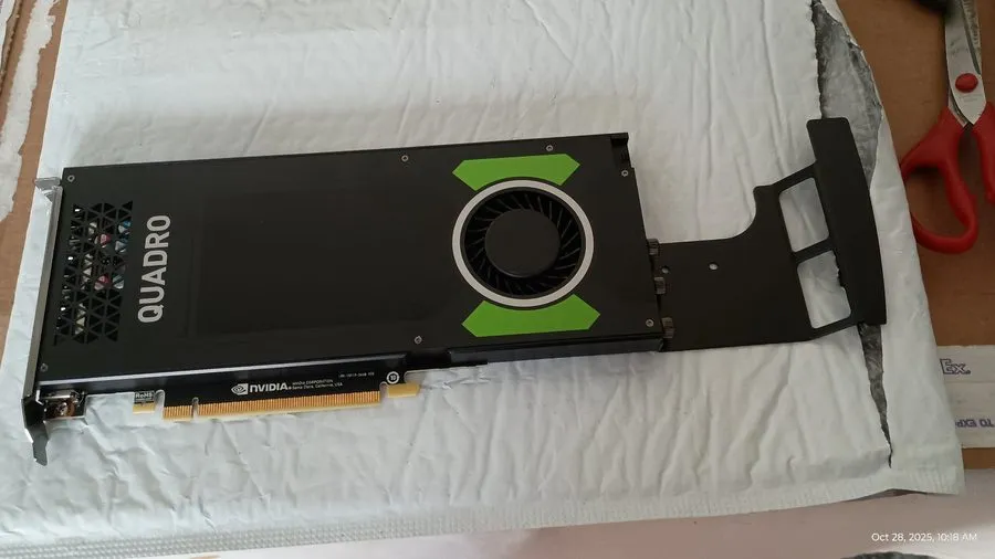 GPU-ускоритель HP NVIDIA Quadro P4000 8GB GDDR5 PCIe Graphics Card HP P/N: 91998