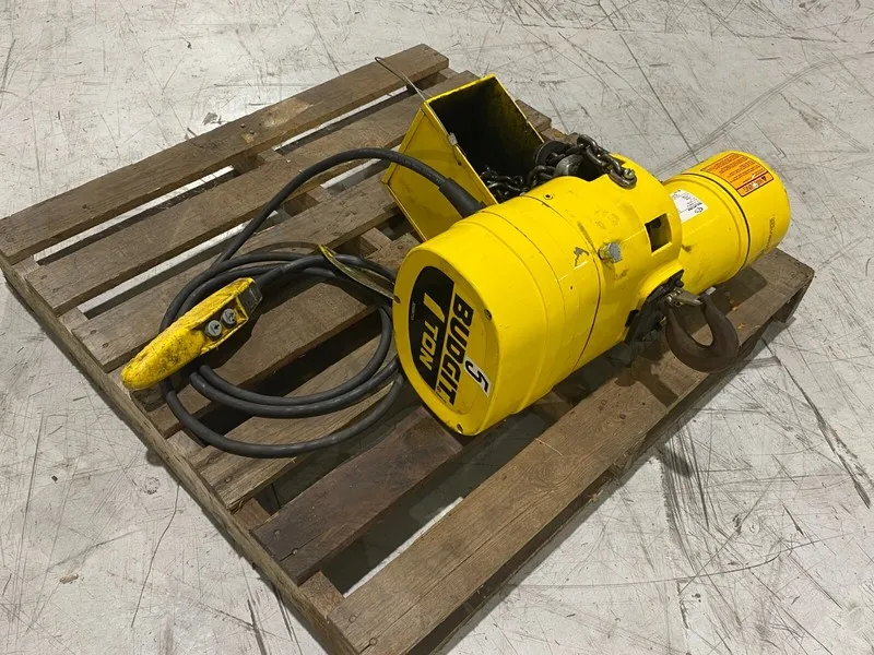 Таль Budgit BEHC0116 Electric Chain Hoist 1 Ton (2000#) 16 FPM