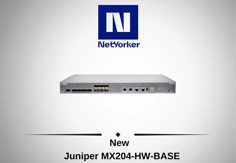 Маршрутизатор Juniper MX204-HW-BASE 8x 10GB SFP+ 4x 100GB QSFP28 Router Chassis — фото лота 1