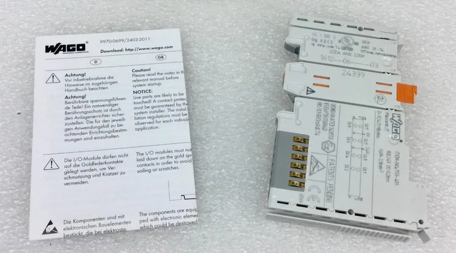 Модуль ввода-вывода (2 Pack) WAGO 753-431 INPUT-OUTPUT SYSTEM MODULE 24VDC 0.2MS