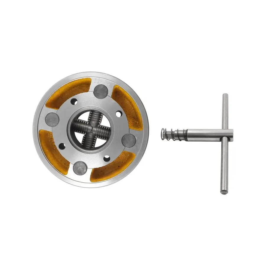Режущий инструмент K72-200 4-Jaw Lathe Chuck 8" Alloy Steel Self-Centering Chuck — фото лота 1