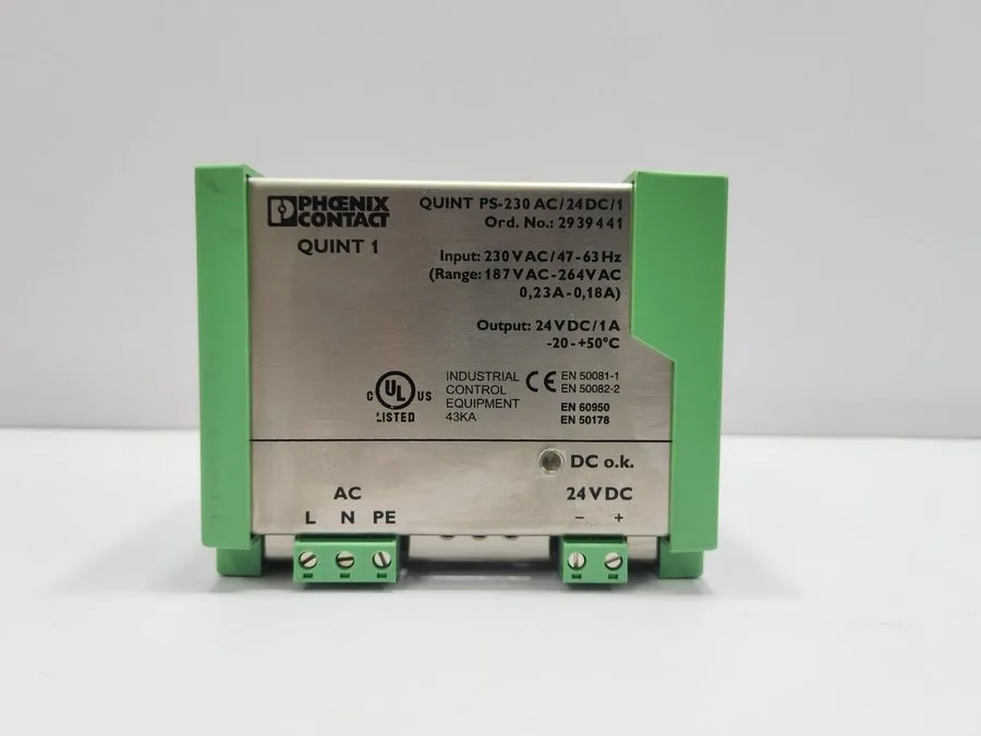 Блок питания Phoenix Contact Quint Ps-230 Ac/24dc/10 Power Supply 24vdc/10a