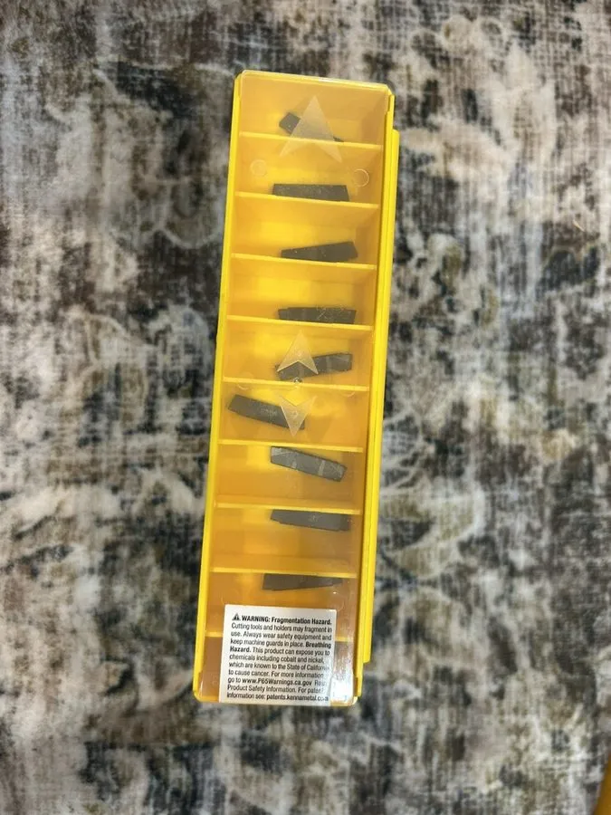 Режущий инструмент KENNAMETAL A4G0200M02P02GUP KCU10 Carbide Insert — фото лота 1