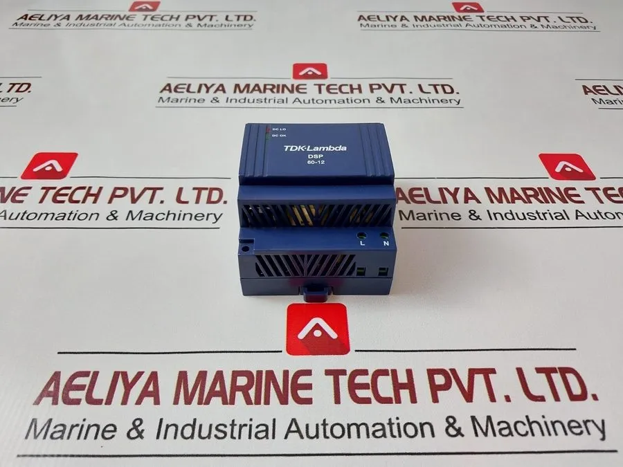 Блок питания TDK-Lambda DSP60-12 AC DC DIN Rail Power Supply 100-240VAC IN 12V 5