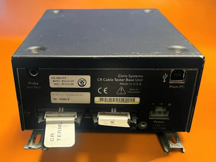 Тестер Cirris CR Harness Cable Tester Base Unit CCRW-BU 256-Point Easy-Wire — фото лота 1