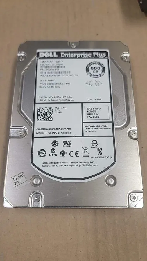Жёсткий диск ST3600057SS Seagate Cheetah 600GB 15K RPM 6Gb/s 3.5" SAS HDD Hard D