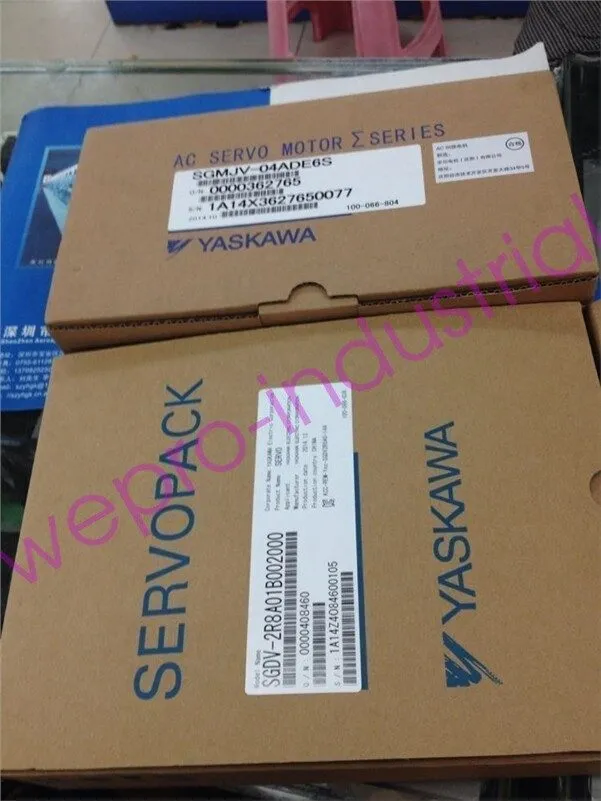 Сервопривод 400W Yaskawa Servo SGDV-2R8A01B002000+SGMJV-04ADE6S he