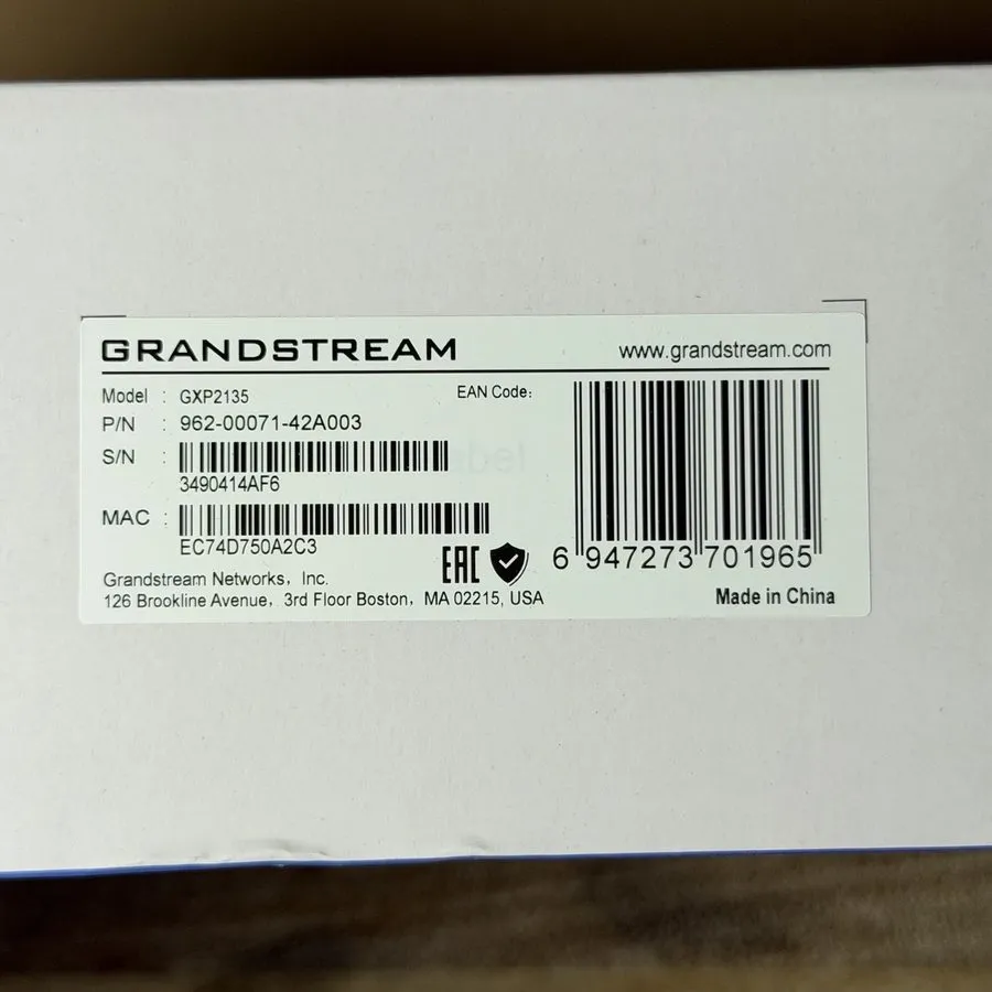 Grandstream GXP2135 Enterprise HD IP Phone