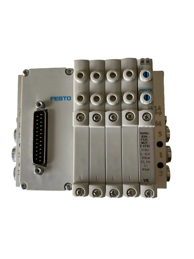 Электромагнитный клапан Festo VTUG-10 Valve Manifold VUVG Solenoid Valve 24V Mul — фото лота 1