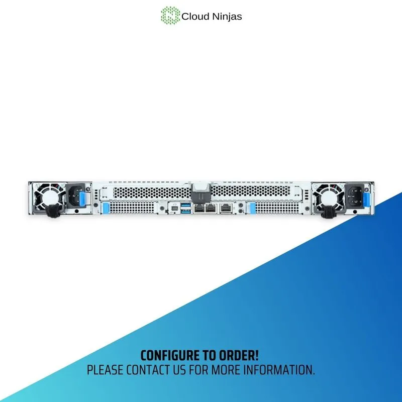 Сервер GIGABYTE R183-Z95-AAD1 8 Bay Server 2x AMD EPYC 9274F Genoa 24 Core NVMe  — фото лота 3