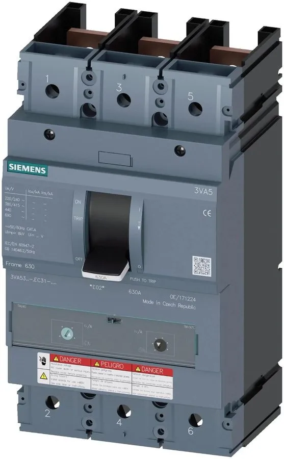 Автоматический выключатель SIEMENS CAT: No. 3VA5340-6EF31-0AA0 400 A 3 P Circuit