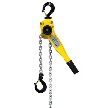 Таль Oz Lifting Products Oz150-5Lhop Lever Chain Hoist, 3, 000 Lb, 5 Ft, Hook — фото лота 1