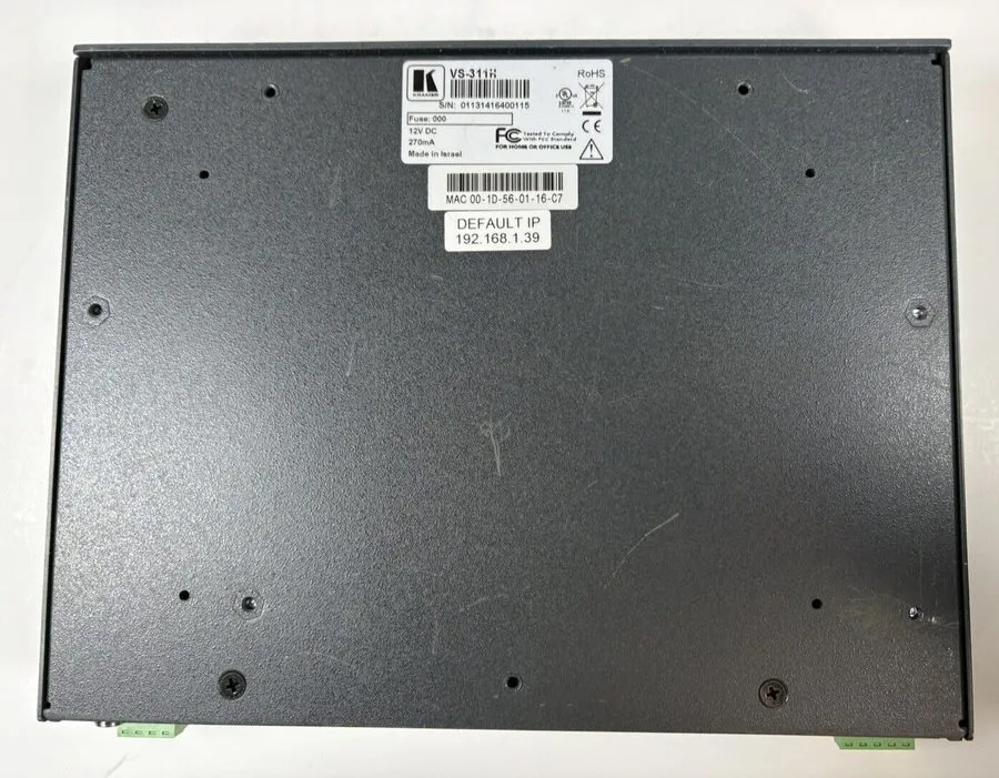 Видеокоммутатор Kramer VS-311H Automatic HDMI / Audio Switcher