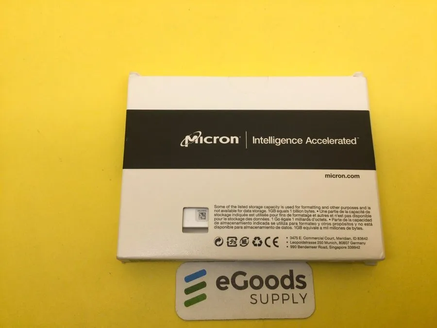 SSD-накопитель MTFDDAK1T9QDE Micron 5210 ION Series 1.92TB SATA 6Gb/s QLC 2.5in 