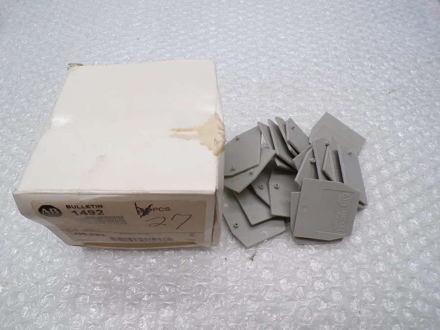 Клеммник ALLEN BRADLEY 1492-EB3 END BARRIER NSNP