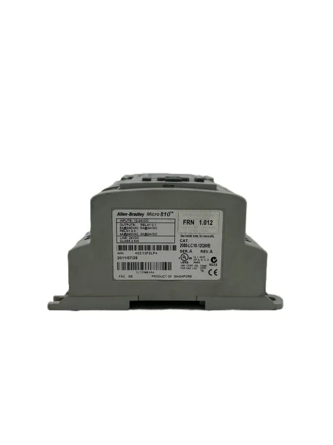 ПЛК 253249 Allen-Bradley 2080-LC10-12QWB Micro810 Controller; 12-24VDC