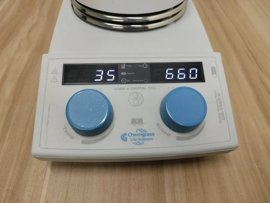 Магнитная мешалка Velp Scientifica AREX-6 Digital Pro Heating Magnetic Stirrer, 