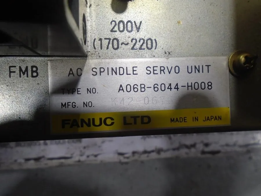 Сервоусилитель Fanuc servo drive A06B-6044-H008