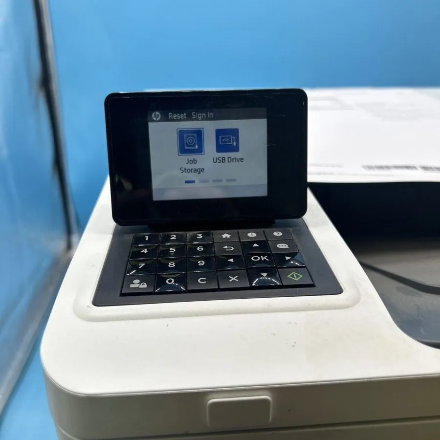 Лазерный принтер HP Laserjet M607n Laser Printer *Professionally Cleaned & Servi — фото лота 1