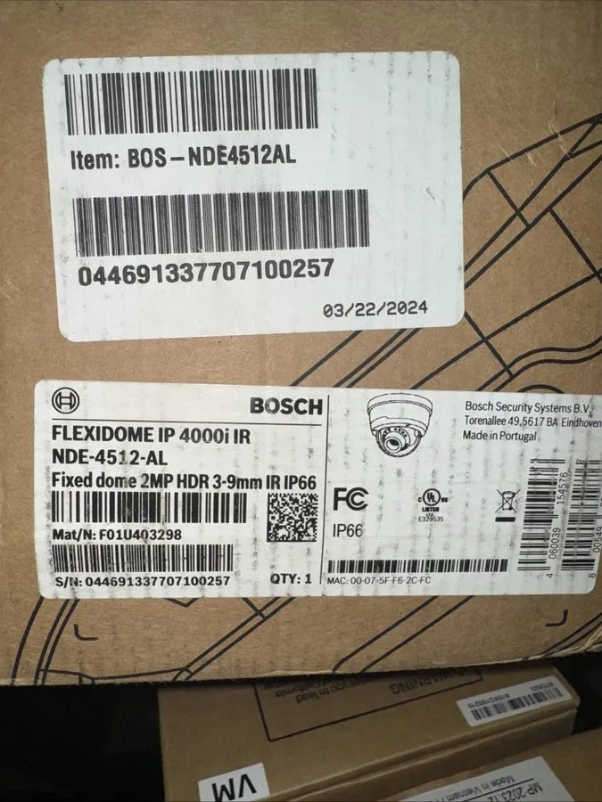Камера Bosch NDI-4512-AL FLEXIDOME IP 4000i IR 2MP HDR IR Dome IP Camera