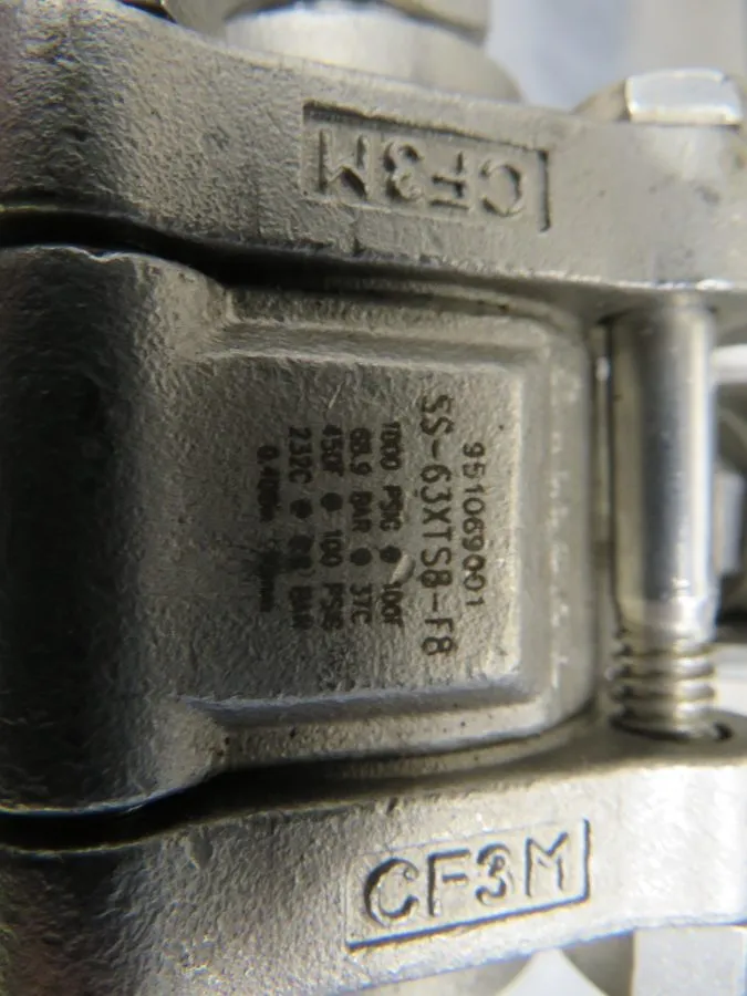 Клапан Swagelok SS-63XTS8-F8 Valve