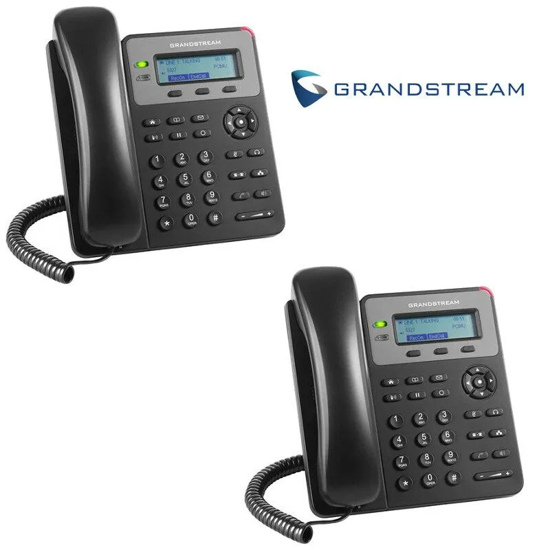 IP-телефон Set Grandstream Small Business 1-LIne IP Phone with PoE LCD GXP1615