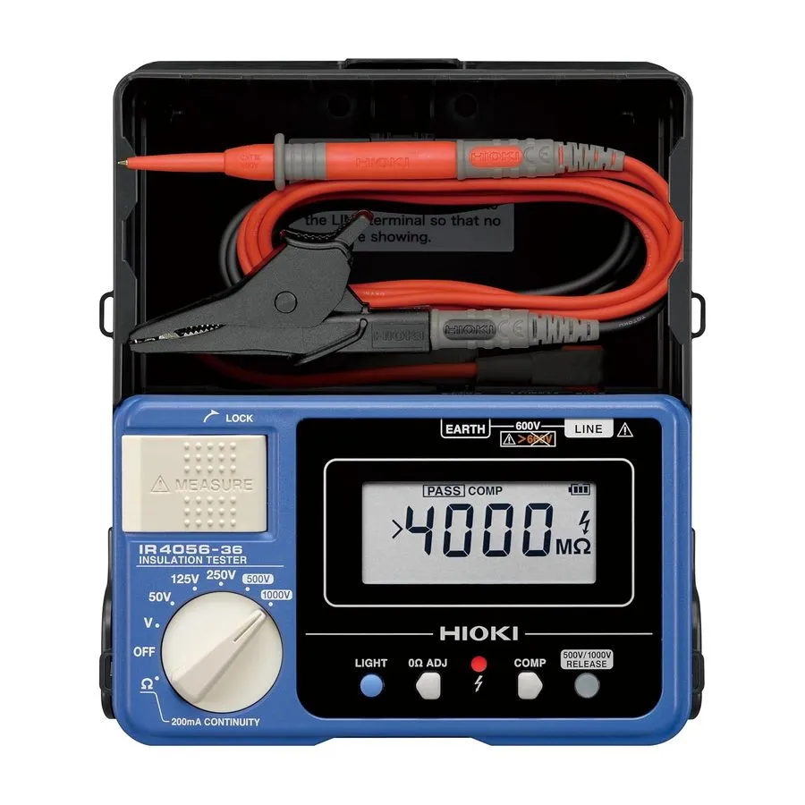 Тестер HIOKI Insulation Tester IR4056 14.72711 cc, Blue