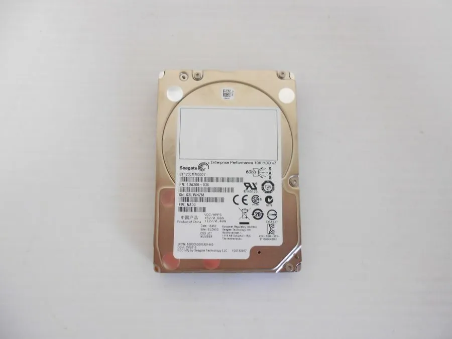 Жёсткий диск DELL 0RMCP3 1.2TB 10K 2.5‘’ 6Gbps SAS ENT HDD ST1200MM0007 Hard Dri