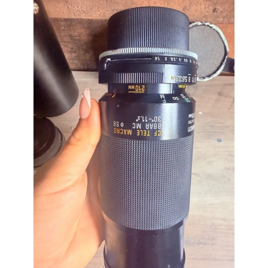 Объектив Tamron Adaptall-2 3 Lens Lot SP 500mm F8 55BB 24mm F2.5 135mm F2.5 Sony