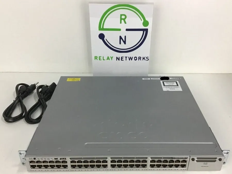 Коммутатор Cisco WS-C3850-48PW-S 48-Port PoE IP Wireless LAN Switch NM-2-10G