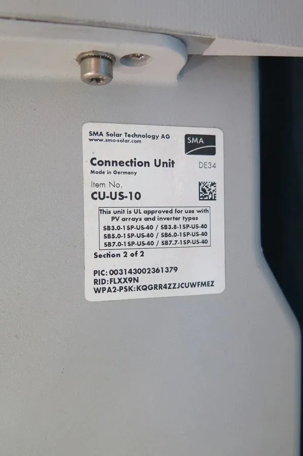 Инвертор SMA Sunny Boy SB6.0-1 SP-US-40 6000W Grid Tie Solar Inverter — фото лота 4