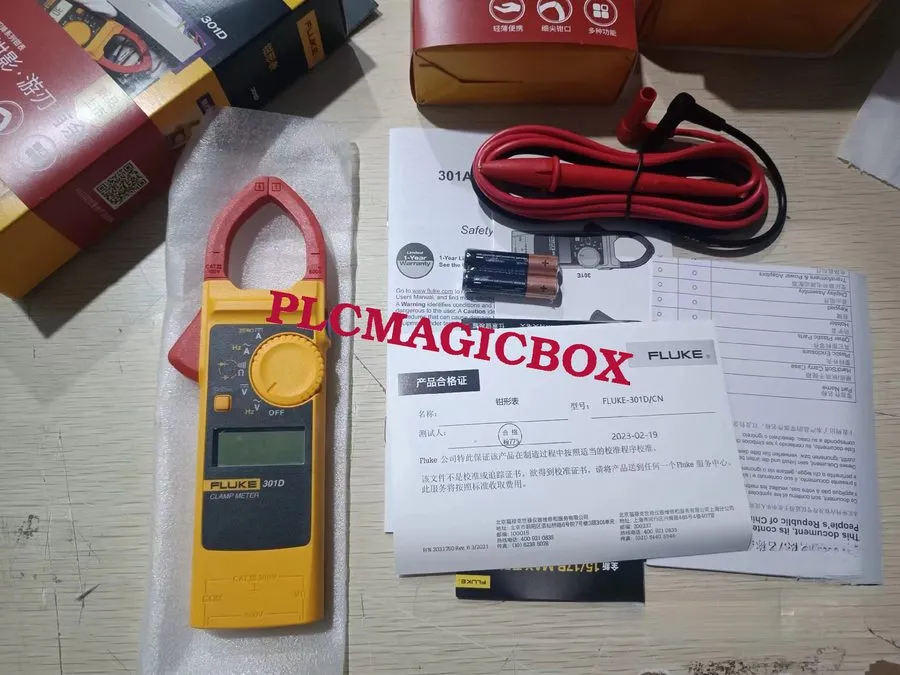 Тестер Fluke 301D DC Digital Clamp Meter Voltage Tester Multitester