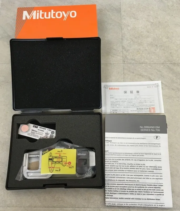 Микрометр Mitutoyo ABS Quick Mini Micrometer PK-1012APX 700-119-30 Japan